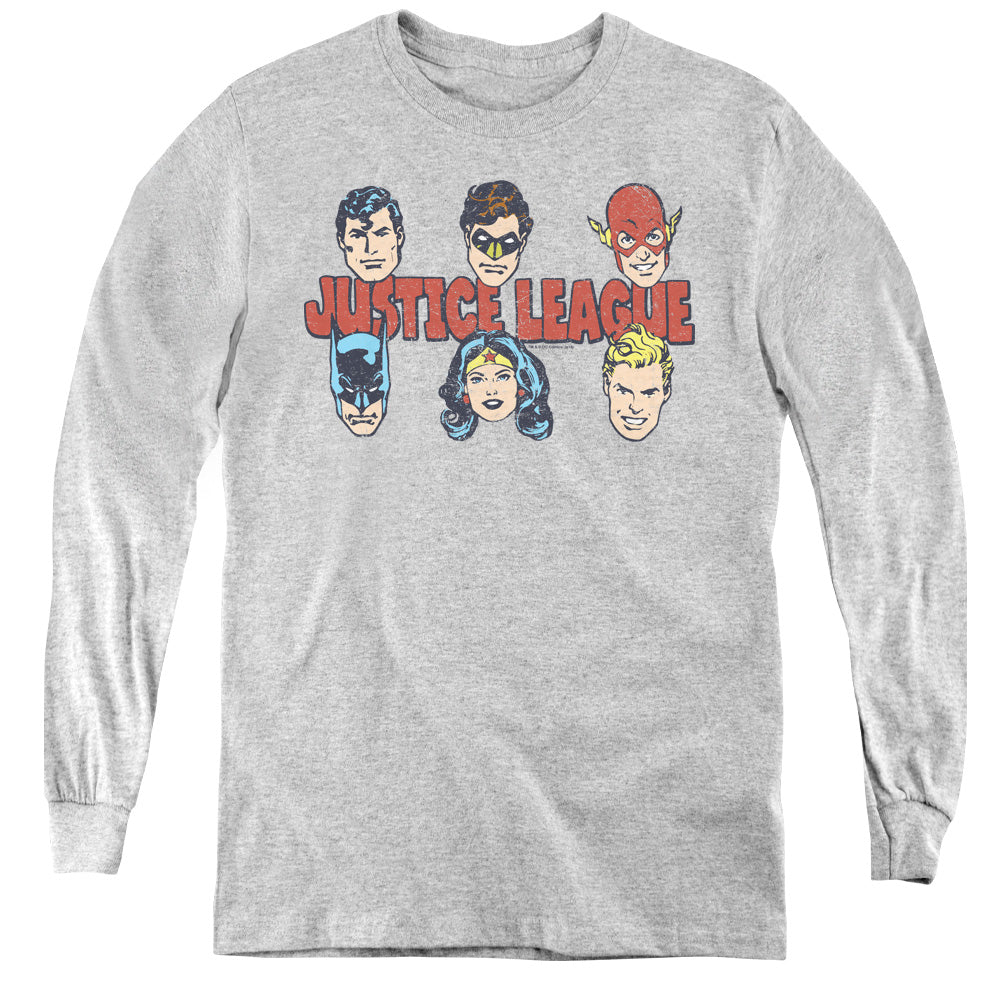 Green Lantern Justice Lineup Youth Long Sleeve T-Shirt