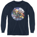 Garfield Moonlight Ride Youth Long Sleeve T-Shirt