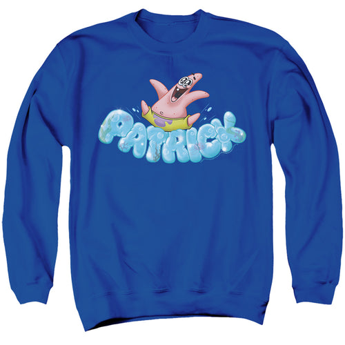 Spongebob Squarepants Happy Go Lucky Patrick Crewneck Sweatshirt