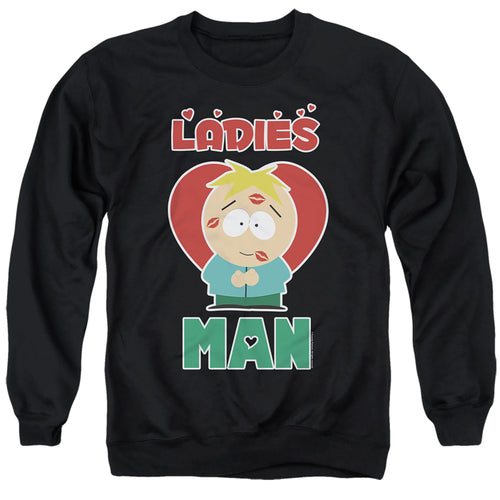 South Park Valentine's Day Butters Ladies Man Crewneck Sweatshirt