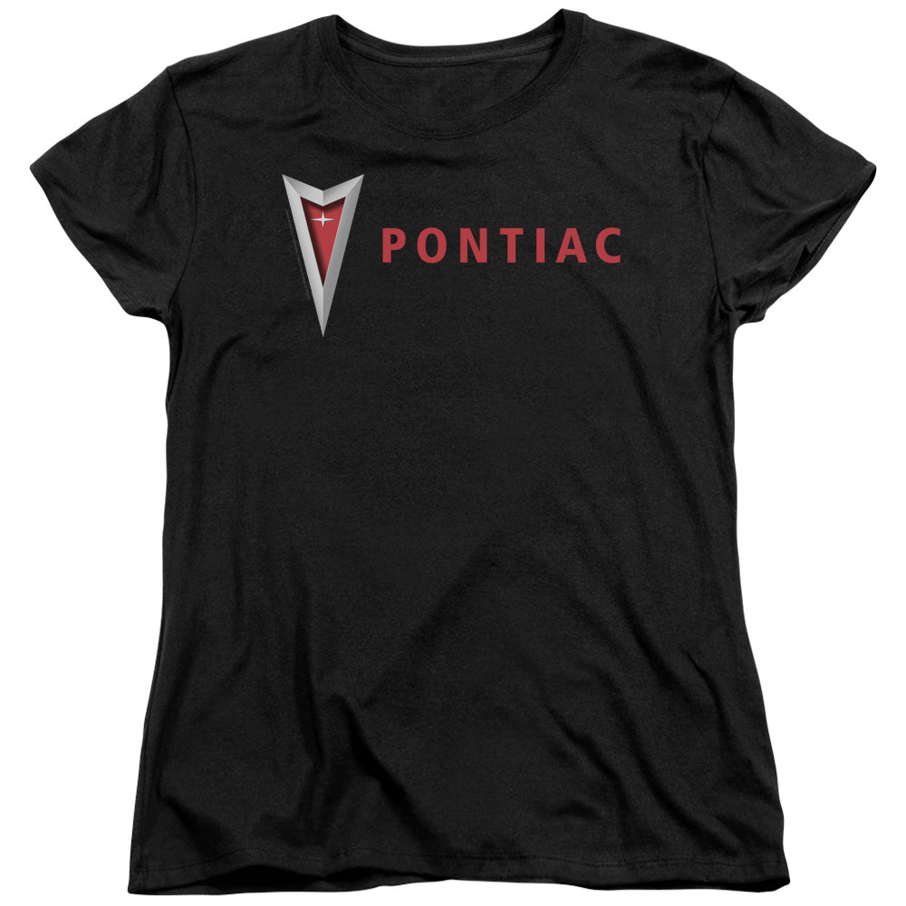 Pontiac Modern Arrowhead Womens T-Shirt