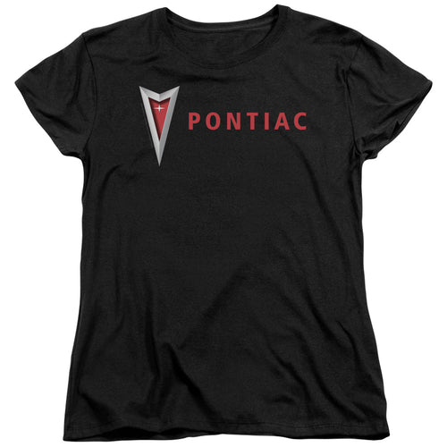 Pontiac Modern Arrowhead Womens T-Shirt