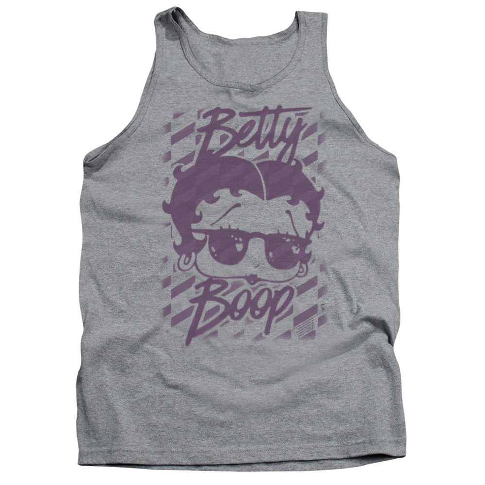 Betty Boop Summer Shades Athletic Heather Tank Top