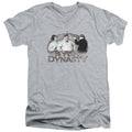 The Three Stooges Nyuk Dynasty V-Neck T-Shirt