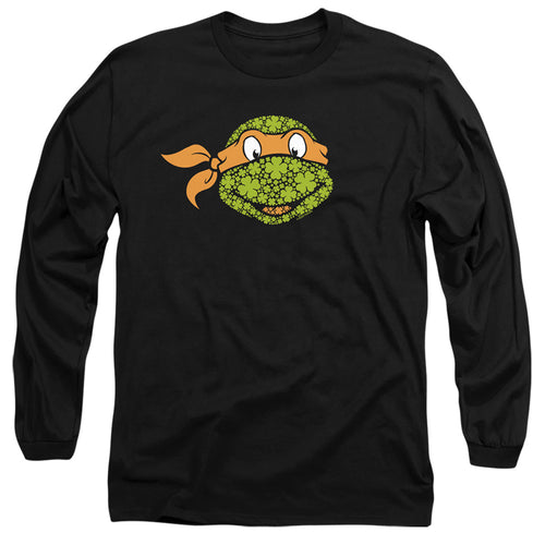 Teenage Mutant Ninja Turtles ST. Patrick's Day Clover Michelangelo Long Sleeve T-Shirt