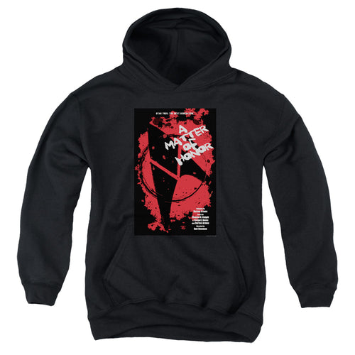 Star Trek A Matter of Honor Black Youth Hoodie