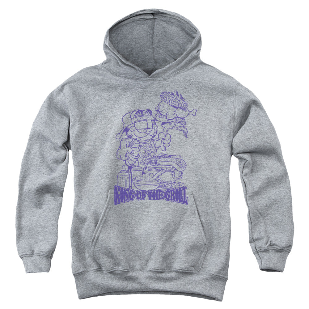 Garfield King Of The Grill Youth Hoodie