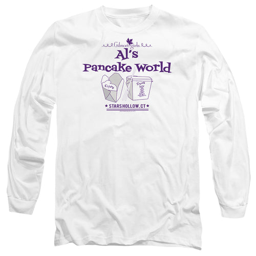 Gilmore Girls Als Pancake World Long Sleeve T-Shirt