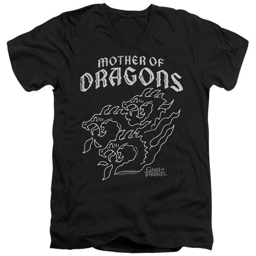 Game of Thrones Mother Of Dragons V-Neck T-Shirt