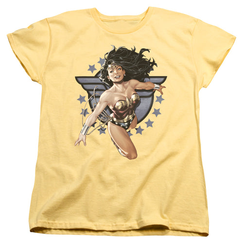 Justice League Ww All Star Womens T-Shirt