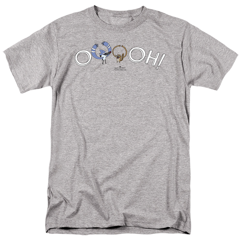 Regular Show Ooooh Athletic Heather T-Shirt