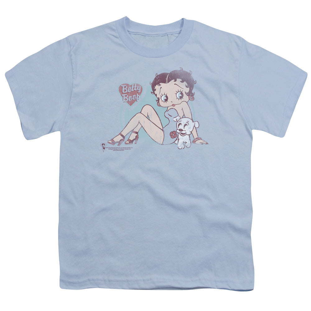 Betty Boop Vintage Pin Pup Youth/Toddler T-Shirt