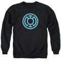 Green Lantern Lt Blue Emblem Crewneck Sweatshirt