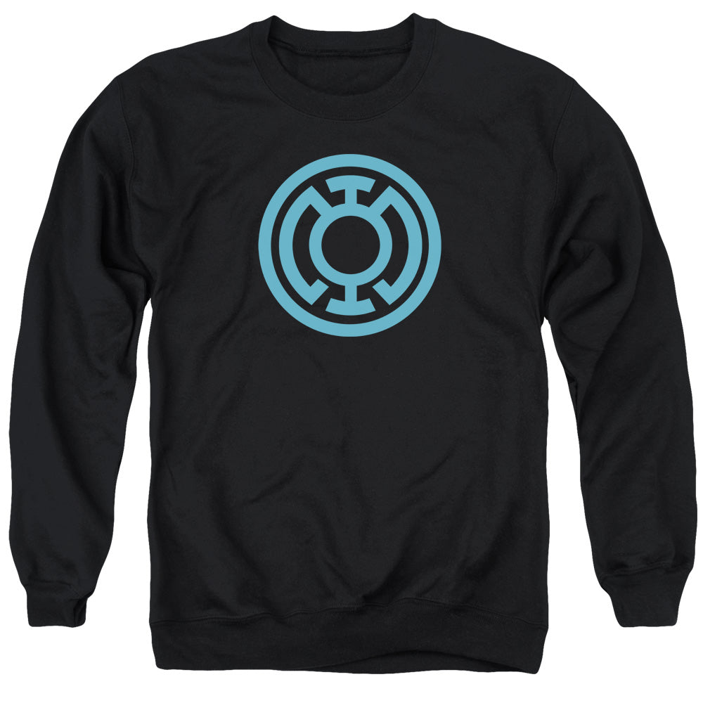 Green Lantern Lt Blue Emblem Crewneck Sweatshirt