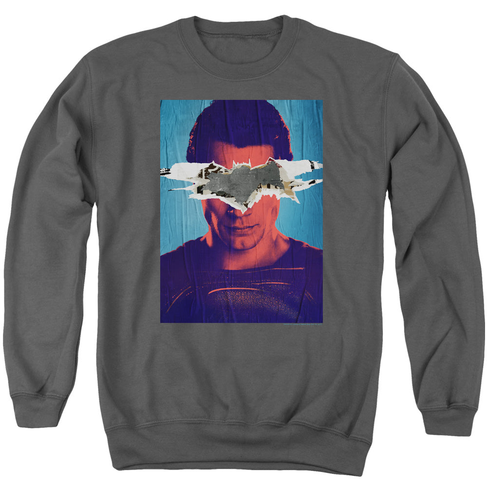 Batman v Superman Superman Poster Crewneck Sweatshirt