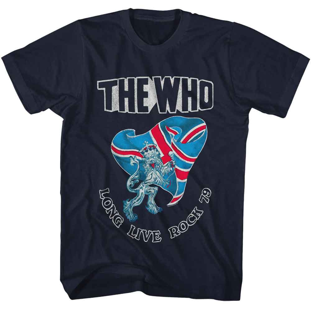 Long Live Rock 79 The Who t-shirt in navy