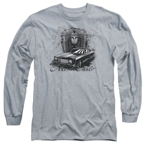 Chevy Monte Carlo Drawing Long Sleeve T-Shirt