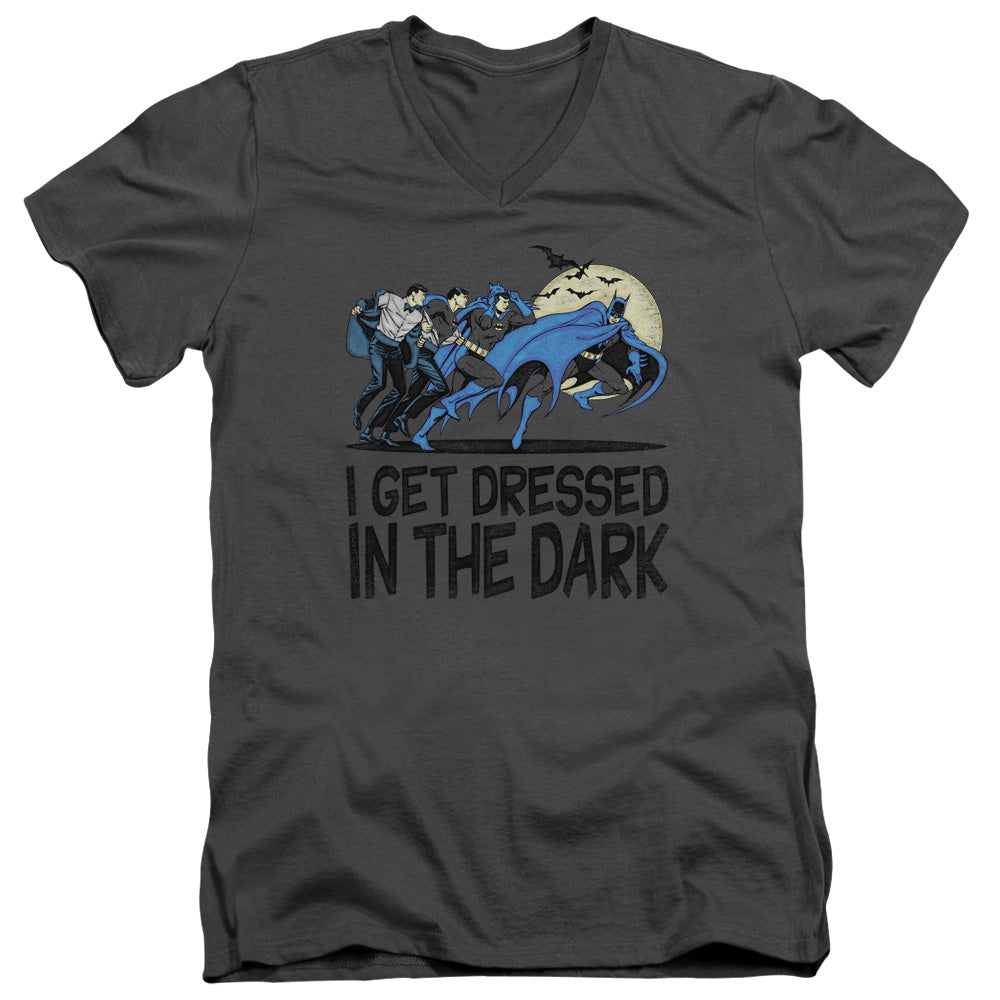 DC Comics Get Dressed V-Neck T-Shirt