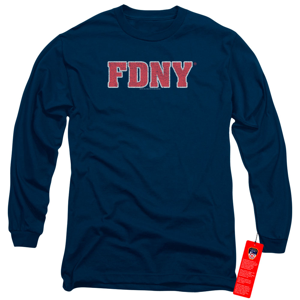 New York City Fdny Navy Long Sleeve T-Shirt