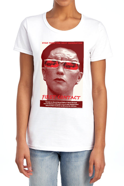Star Trek First Contact Womens T-Shirt