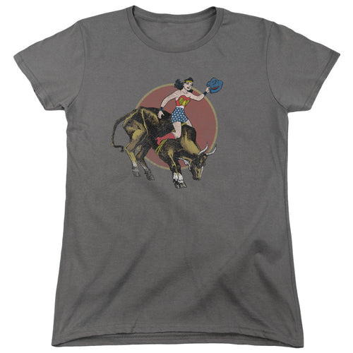 DC Comics Bull Rider Womens T-Shirt