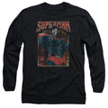 Superman Head Bang Long Sleeve T-Shirt