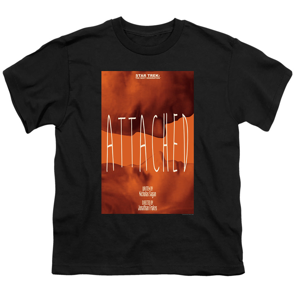 Star Trek Attached Black Youth/Toddler T-Shirt