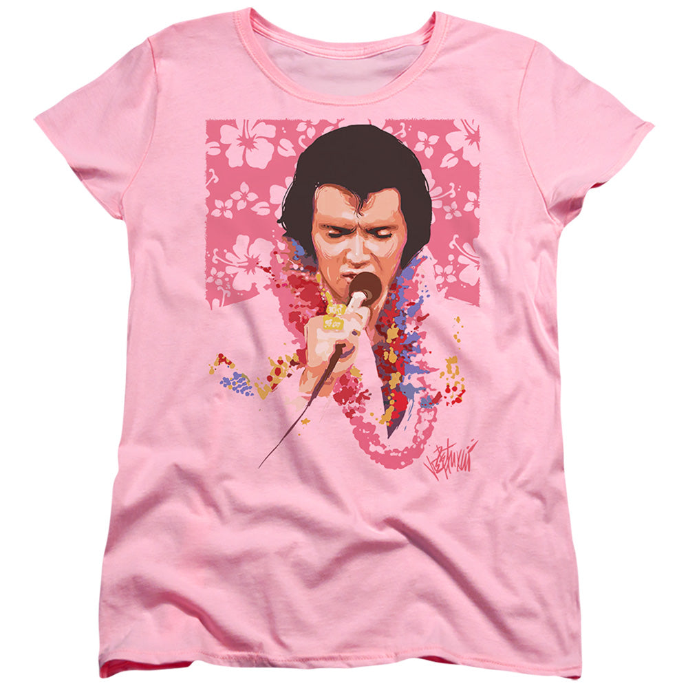 Elvis Presley Aloha Womens T-Shirt