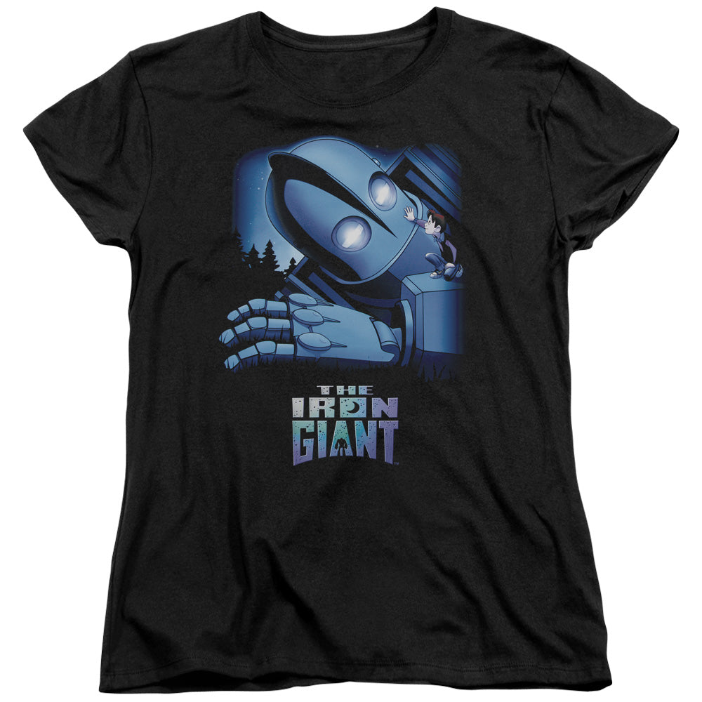 The Iron Giant Giant And Hogarth Womens T-Shirt