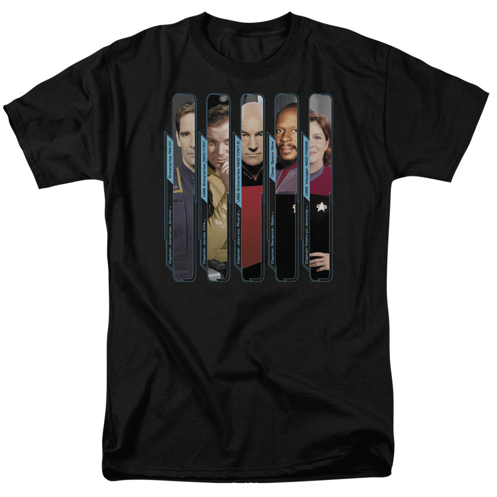 Star Trek The Captains T-Shirt