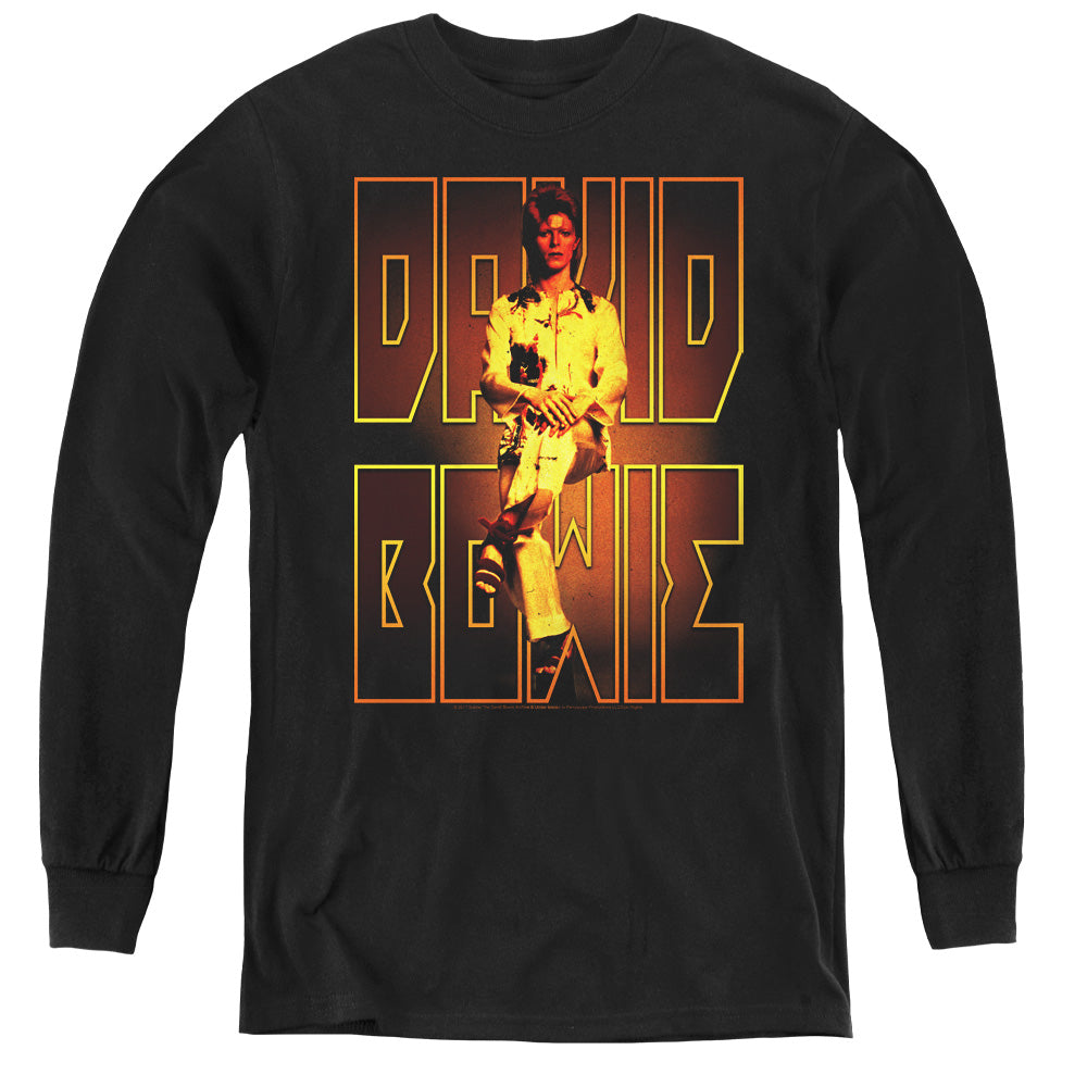 David Bowie Perched Youth Long Sleeve T-Shirt