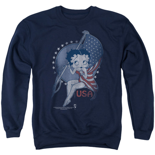 Betty Boop Proud Betty Crewneck Sweatshirt