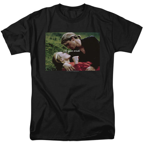 The Princess Bride As You Wish Photo Black T-Shirt