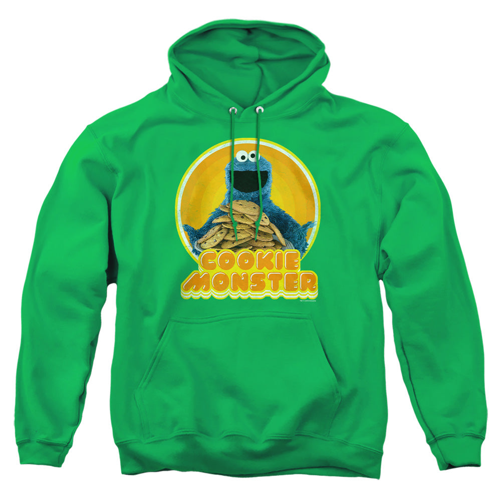 Sesame Street Cookie Iron on Pullover Hoodie