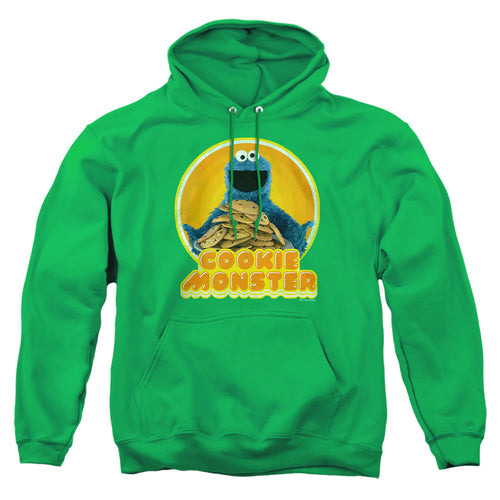 Sesame Street Cookie Iron on Pullover Hoodie
