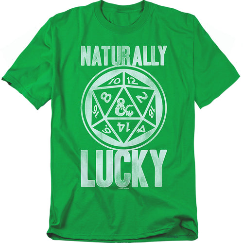 Dungeons & Dragons Naturally Lucky T-Shirt