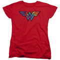 Wonder Woman Wonder Woman Tie Dye Logo Womens T-Shirt