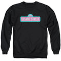 Sesame Street Pink Logo Crewneck Sweatshirt