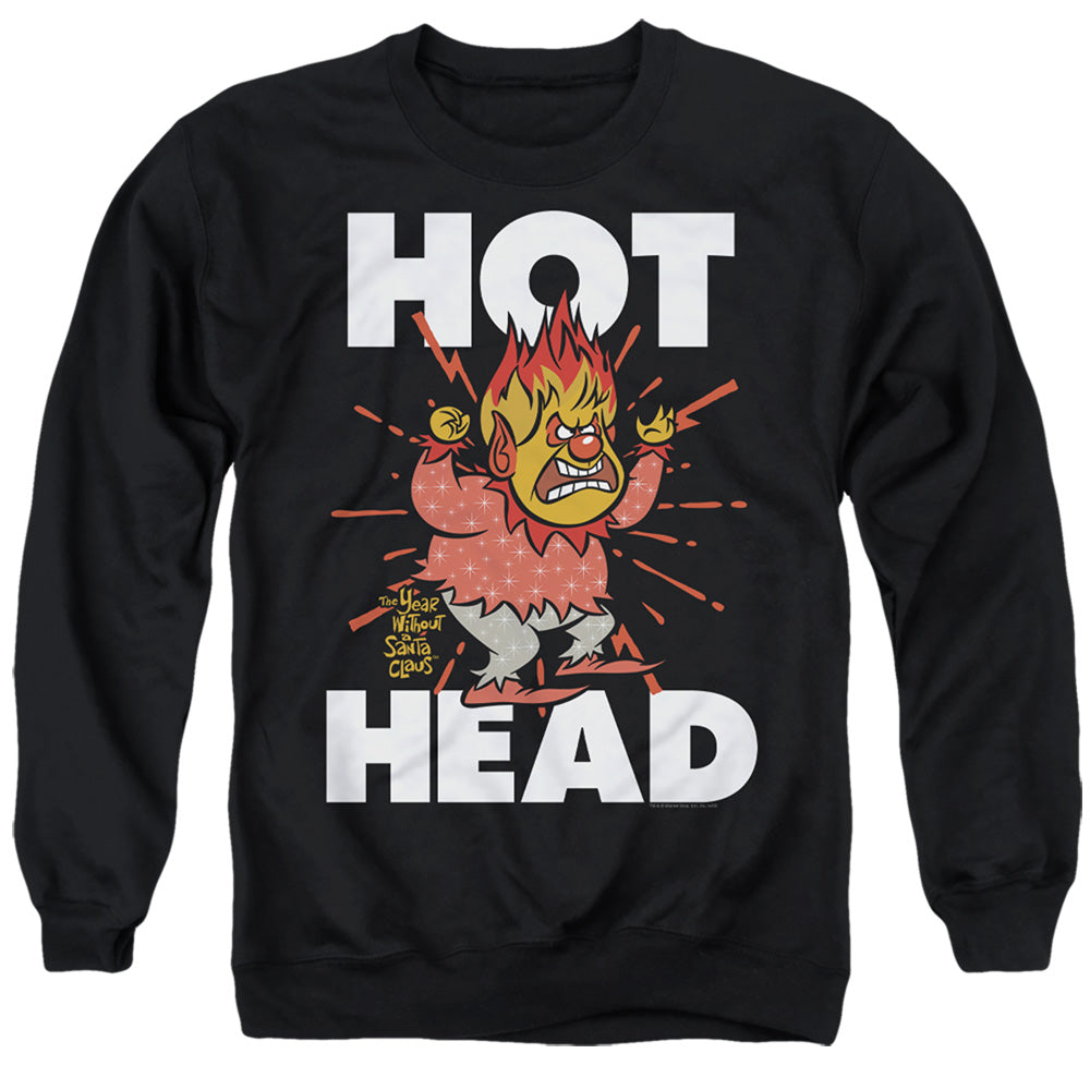 The Year Without a Santa Claus Christmas Hot Head Crewneck Sweatshirt