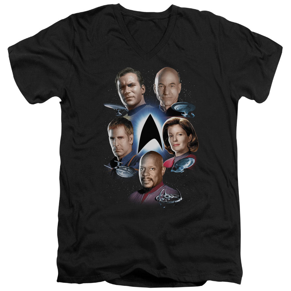 Star Trek Starfleet's Finest V-Neck T-Shirt