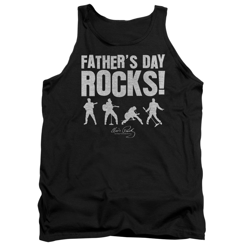 Elvis Presley Fathers Day Rocks Tank Top