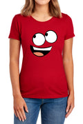 Foster's Home for Imaginary Friends Blue Face Womens T-Shirt