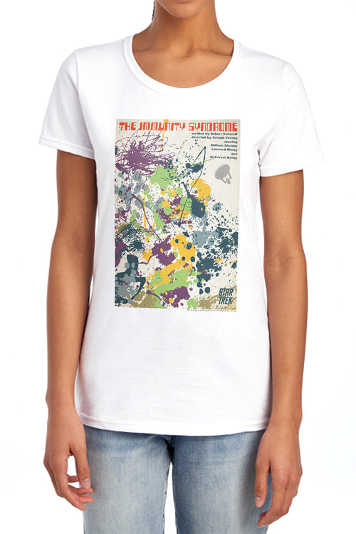 Star Trek Juan Ortiz The Immunity Syndrome Womens T-Shirt