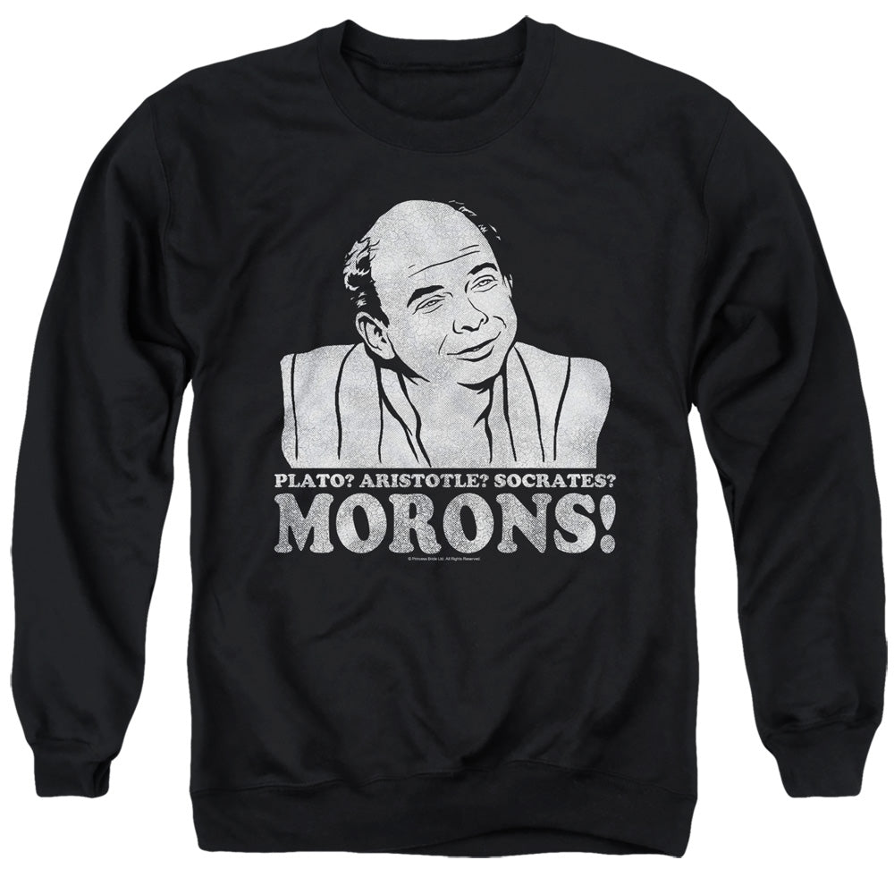 The Princess Bride Morons Black Crewneck Sweatshirt