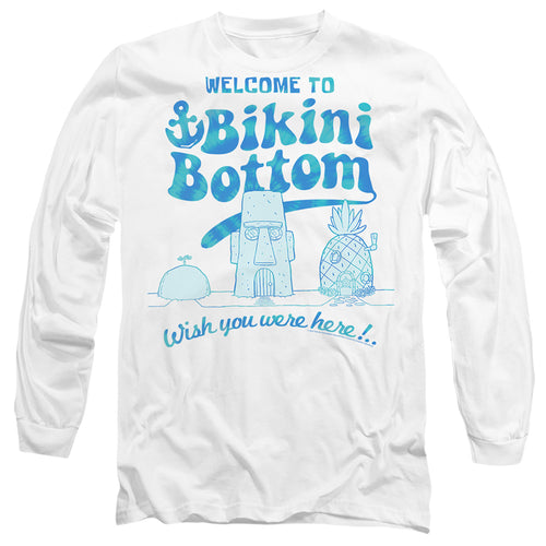 Spongebob Squarepants Bikini Bottom Welcome Long Sleeve T-Shirt