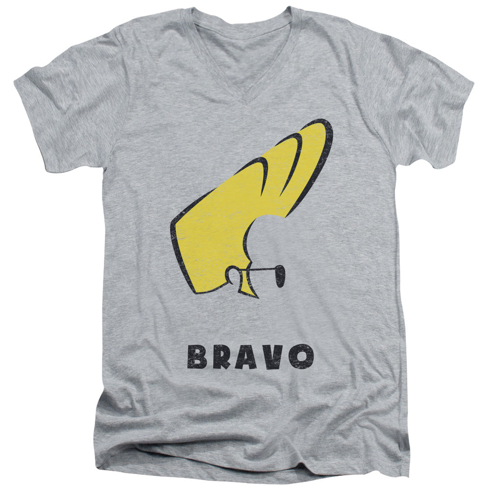 Johnny Bravo Johnny Hair V-Neck T-Shirt