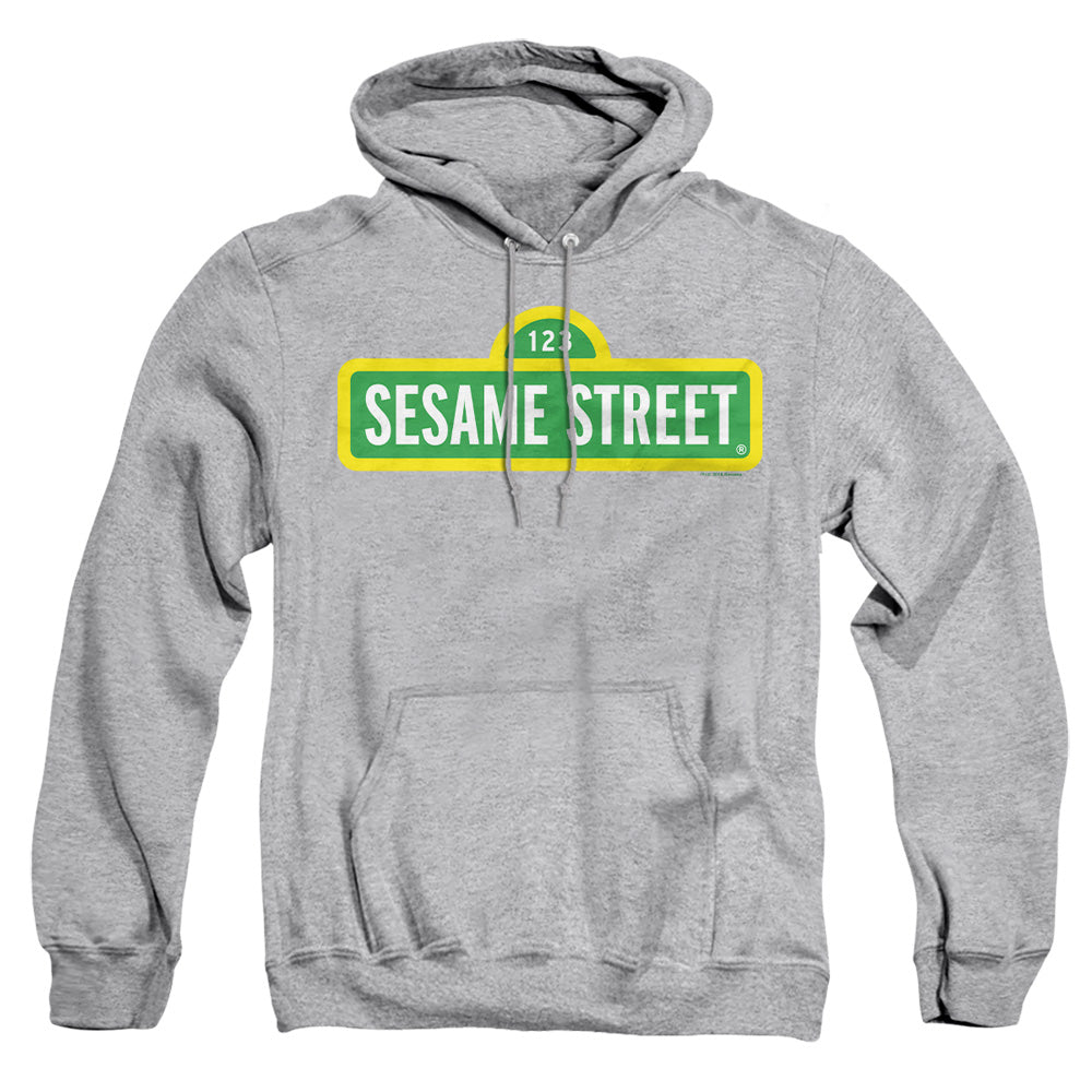 Sesame Street Logo Athletic Heather Pullover Hoodie