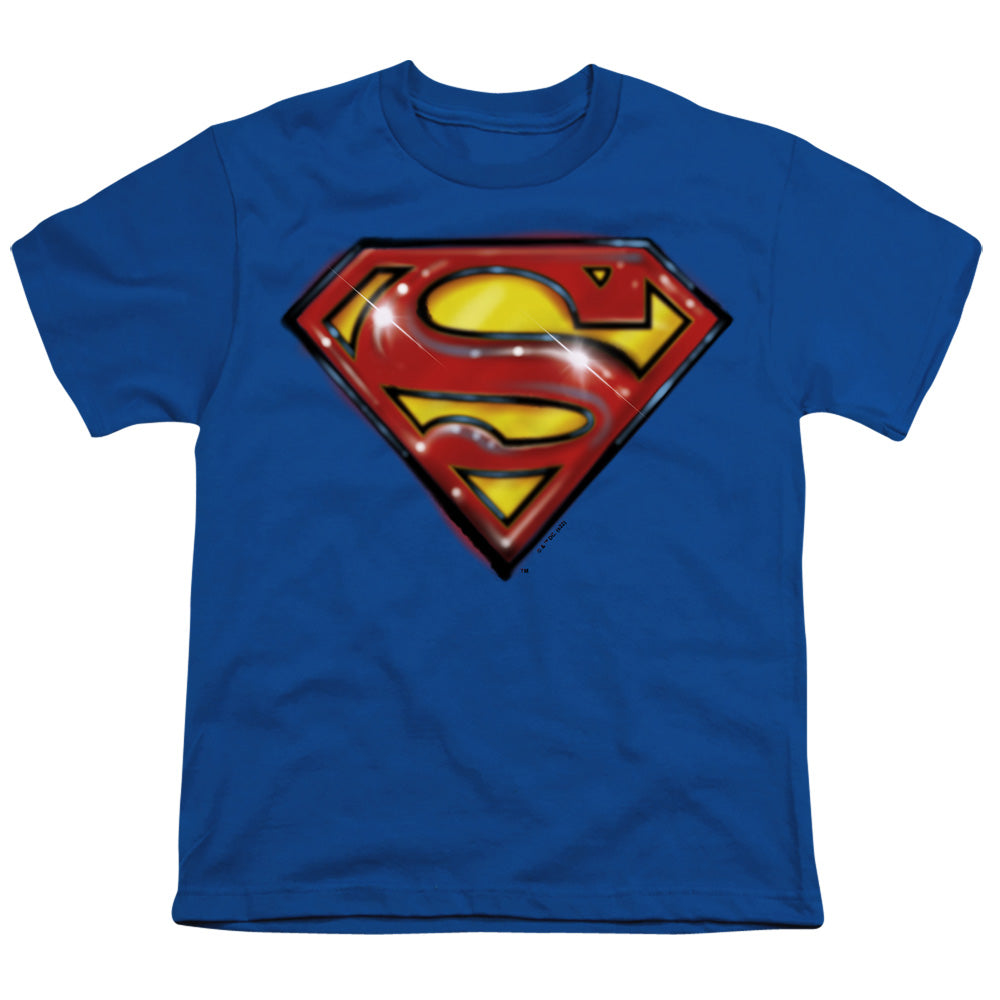 Superman Airbrush Logo Youth/Toddler T-Shirt
