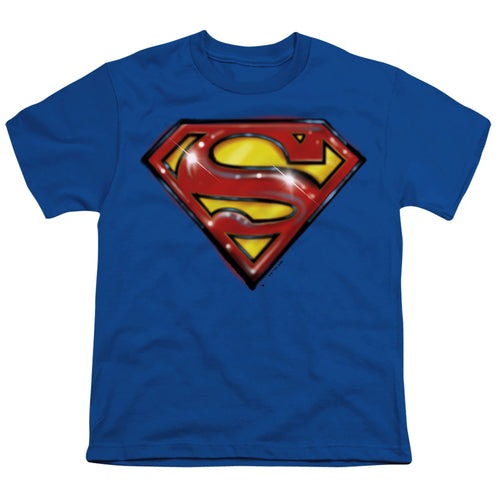 Superman Airbrush Logo Youth/Toddler T-Shirt