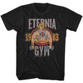 He-Man Gym Masters of the Universe t-shirt in black